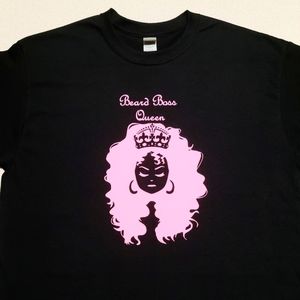 Beard Boss lady t shirt